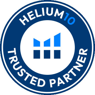 Trusted Partner – Helium 10 Certified Partner Logo