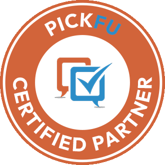 Certified Partner – PickFu Official Partner Badge